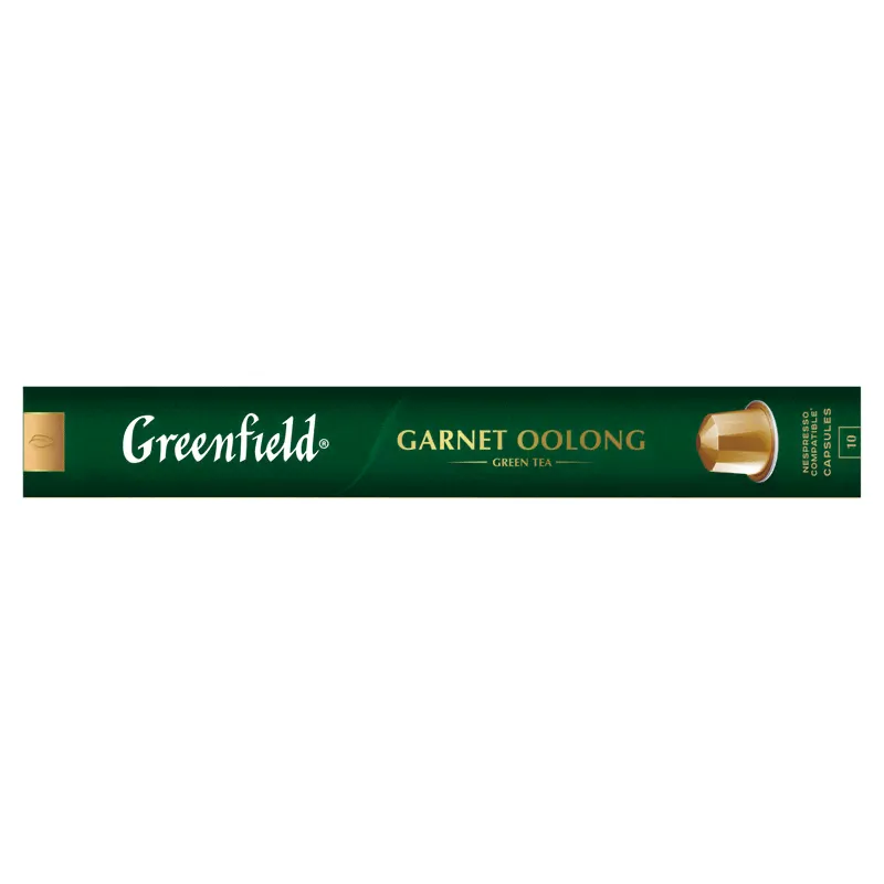 Чай Greenfield Garnet Oolong зелёный в капсулах, 10х2.5г-3