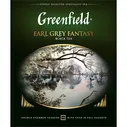 Чай Greenfield "Earl Grey Fantasy", черный с добавками,100 пакетиков