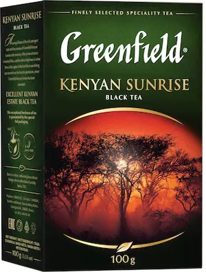 Черный чай Greenfield Kenyan Sunrise, 100 гр