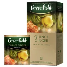 Чай Greenfield Quince Ginger зел, 25пак