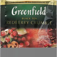 Чай Greenfield Redberry Crumble черный фольгир. 20пак/уп 1134-08