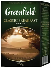 Greenfield Чай Greenfield (Гринфилд) "Classic Breakfast", черный, листовой, 200 г, картонная коробка, 0792-10