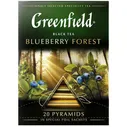 Чай Greenfield Блюберри форест чёрный в пирамидках, 20х1.8г