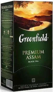 Черный чай Greenfield Premium Assam, 25 пак.-0