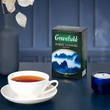 Черный чай листовой Greenfield Magic Yunnan, 200 г