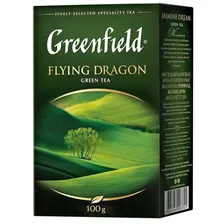 Чай зеленый Greenfield Flying Dragon 100г в магазинах Пятерочка