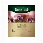 Чай Greenfield Spring Melody черный чабрец 100пак. картуп. 1065-09