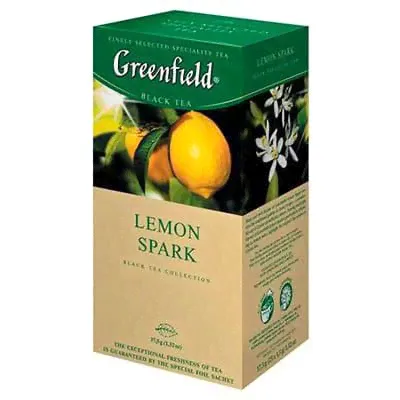 Чай Greenfield / Гринфилд Lemon Spark (25пак)-0