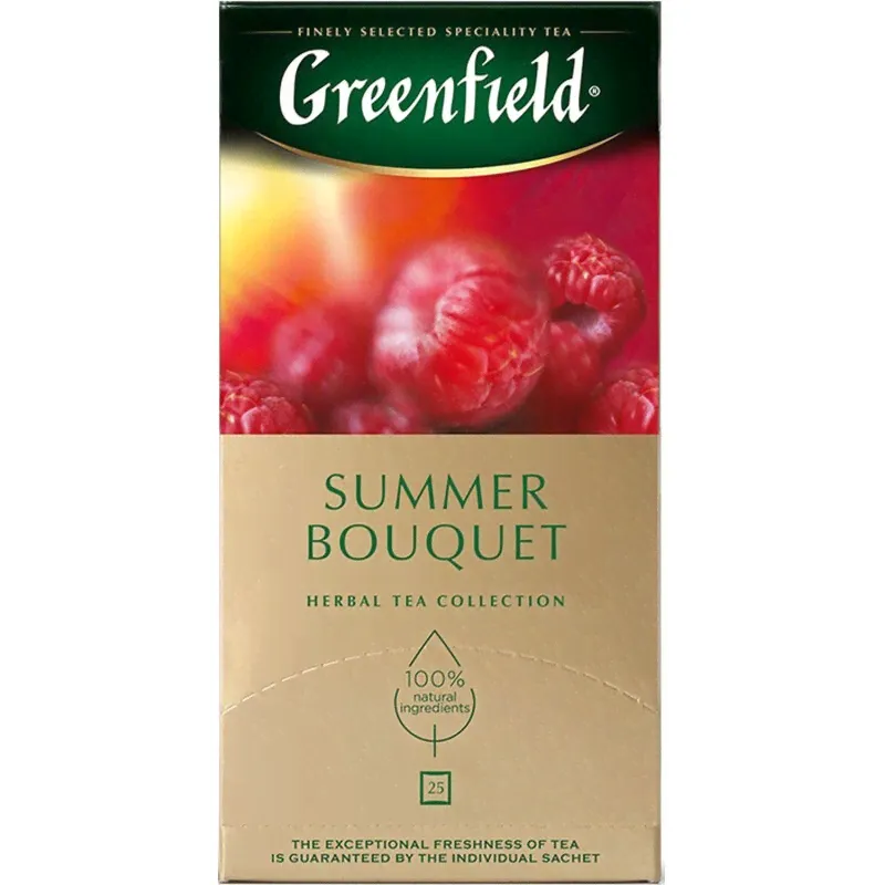 Чай Greenfield Summer Bouquet фруктово-ягодный 25 пакетиков