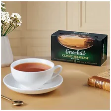 Чай Greenfield Classic Breakfast чёрный в пакетиках, 25х2г
