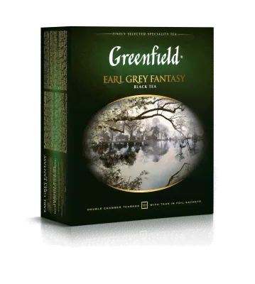 Чай GREENFIELD Earl Grey Fantasy 100пакетиков*2г-0
