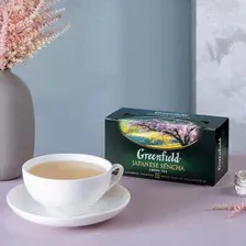 Зеленый чай в пакетиках Greenfield Japanese Sencha, 25 шт