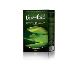Чай зеленый листовой Greenfield Flying Dragon, 100 г (Гринфилд)