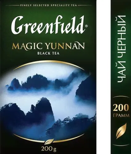 Чай листовой черный Greenfield Magic Yunnan, 200 г-0