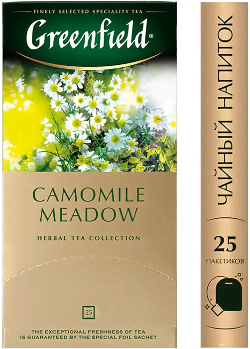 Чай травяной Greenfield Camomile Meadow 25*1.5г-1