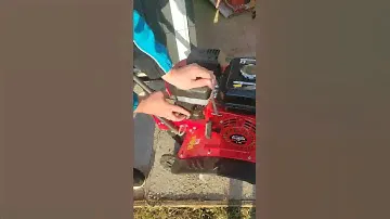 Как заводить культиватор?