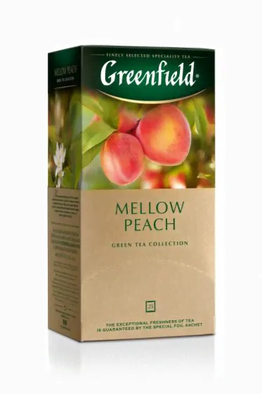 Чай зеленый Greenfield Mellow Peach, 25 пак.