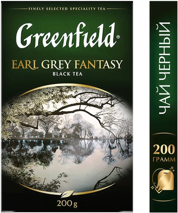 Чай черный Greenfield Earl Grey Fantasy 200г-2