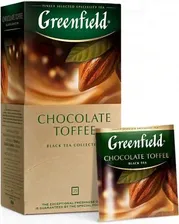 Черный чай в пакетиках Greenfield Chocolate Toffee, 25 шт