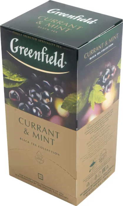 Чай черный Greenfield Currant&Mint 25*1.8г-1