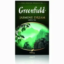 Чай GREENFIELD Jasmine Dream 100 г, листовой зеленый ароматизированный