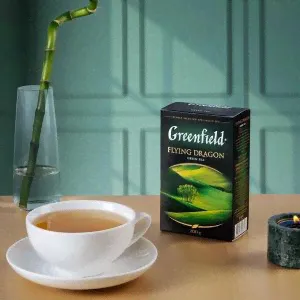 Зеленый чай листовой Greenfield Flying Dragon, 200 г-0