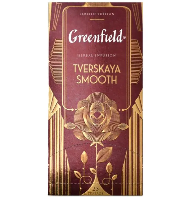 Чай Greenfield JAZZ COLLECTION Tverskaya Smooth 25 пакетиков