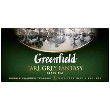 Чай Greenfield Earl Grey Fantasy чёрный в пакетиках, 25х2г