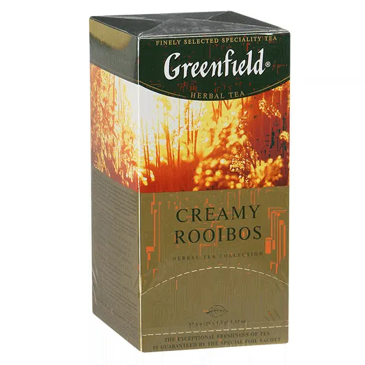Чай Greenfield Creamy Rooibos 25 пак травяной