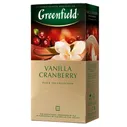 Чай Greenfield Greenfield Vanilla чёрный в пакетиках, 25х1.5г