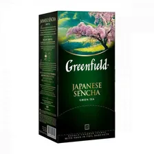 Чай Greenfield "Japanese Sencha", зеленый, 25 пакетиков