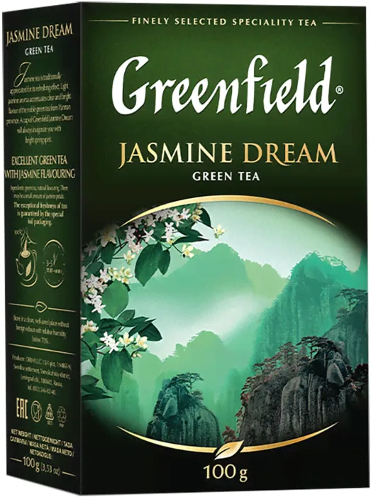 Чай зеленый Greenfield Jasmine Dream 100г-2