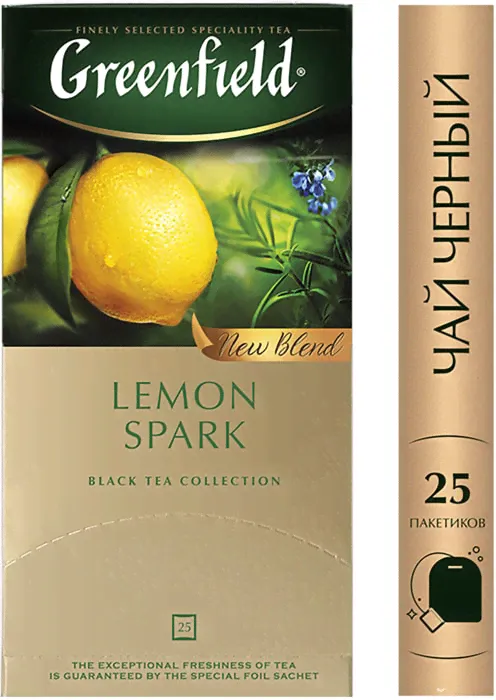 Чай черный Greenfield Lemon Spark 25*1.5г-4