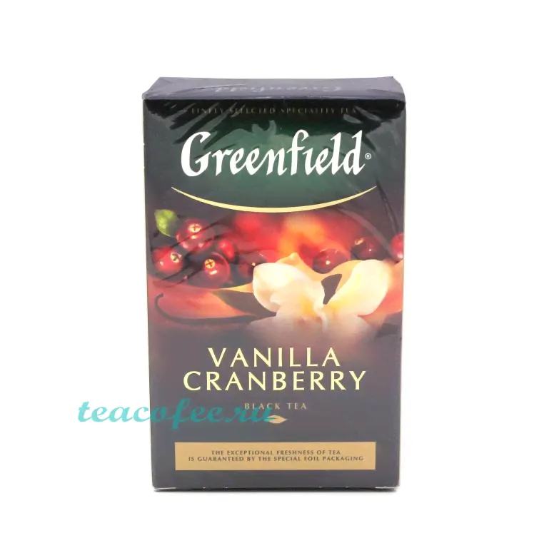 Чай Greenfield Vanilla Cranberry 100 гр. листовой