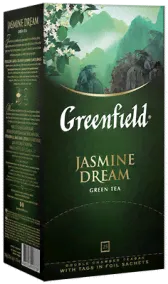 Чай Greenfield Jasmine Dream (100х2гр.) зелёный-0