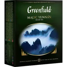Чай черный Greenfield Magic Yunnan 100 пакетов по 2г