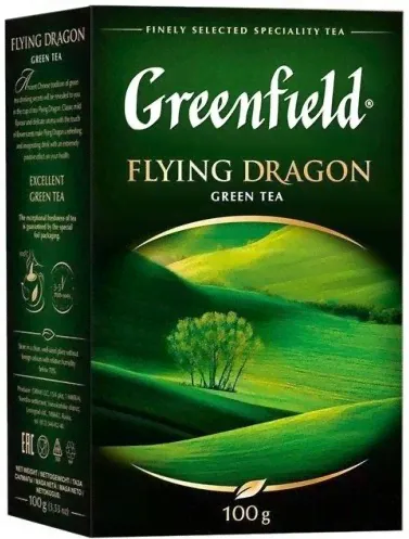 Зеленый чай Greenfield Flying Dragon, 100 гр-0