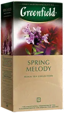 Чай Greenfield Spring Melody (25х2гр.) черный с чабрецом-0