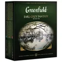 Чай Greenfield Earl Grey Fantasy (Эрл Грей Фэнтази), черный, 100 пакетиков