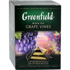Чай черный Greenfield Grape Vines (20*1.8 гр)
