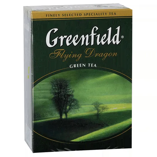 Чай Greenfield Flying Dragon 100г зеленый китайский листовой-0