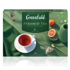 Чай GREENFIELD Pyramid Tea Collection ассорти 6 вкусов 30 пирамидок 1768-10 622760 (1)
