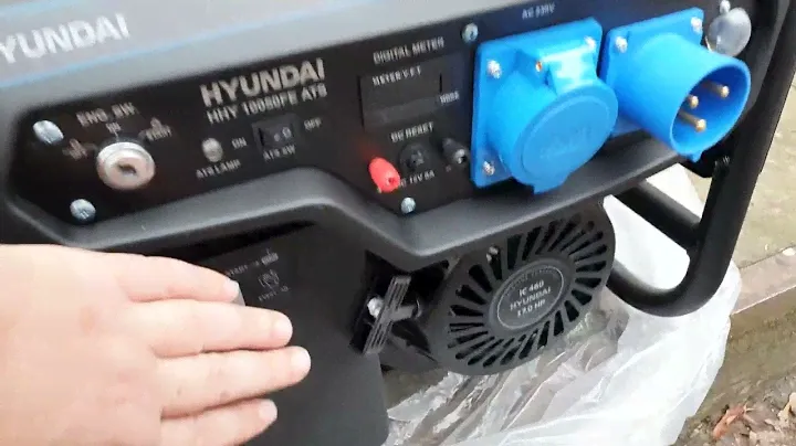Генератор бензиновый Hyundai HHY 10050FE ATS - КАК ПРАВИЛЬНО ЗАПУСТИТЬ И ОБСЛУЖИВАТЬ