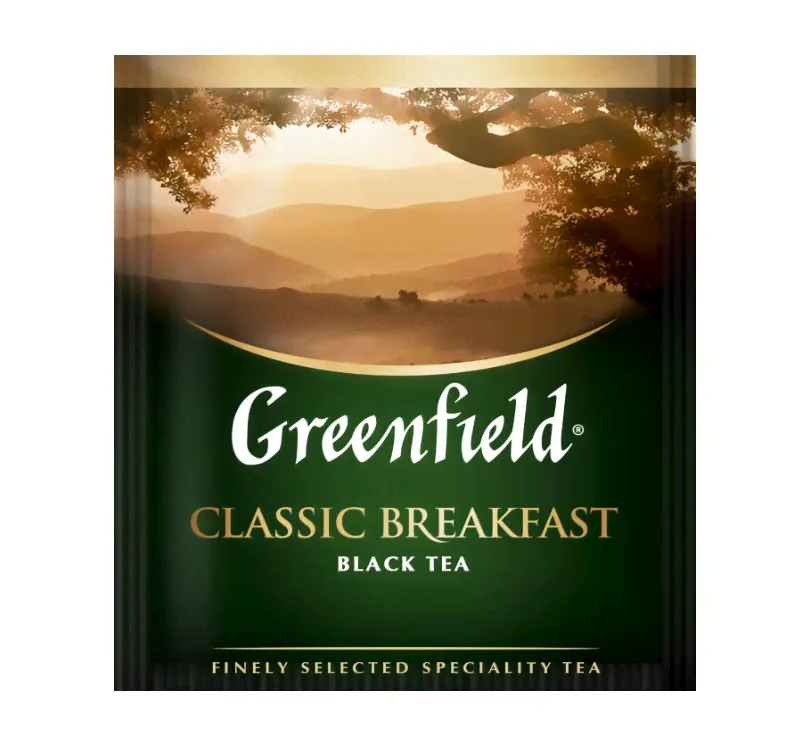 Чай черный Greenfield Classic Breakfast 100 пакетиков-0