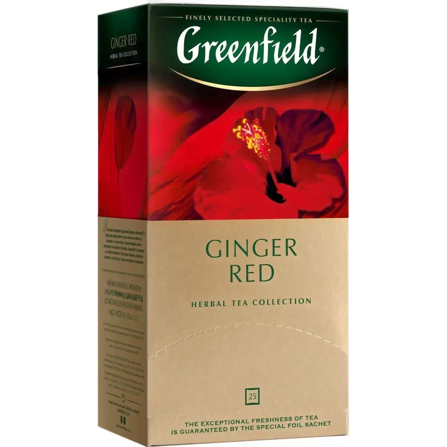Чай фруктовый Greenfield Ginger Red (25*2 гр)