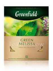 Чай Greenfield Green Melissa 100 Пакетиков-0