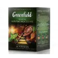 Чай черный Mint and chocolate, 20 пирамидок, Greenfield