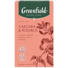 Чай Greenfield Natural Tisane Cascara & Rooibos травяной 20 пакетиков-пирамидок