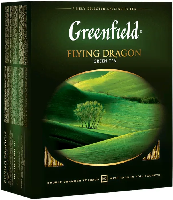 Чай зеленый Greenfield Flying Dragon 100*2г-4