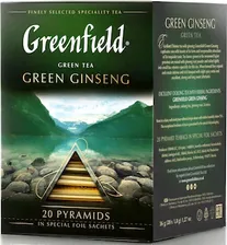 Зеленый чай Greenfield Green Ginseng, 20 пирамидок